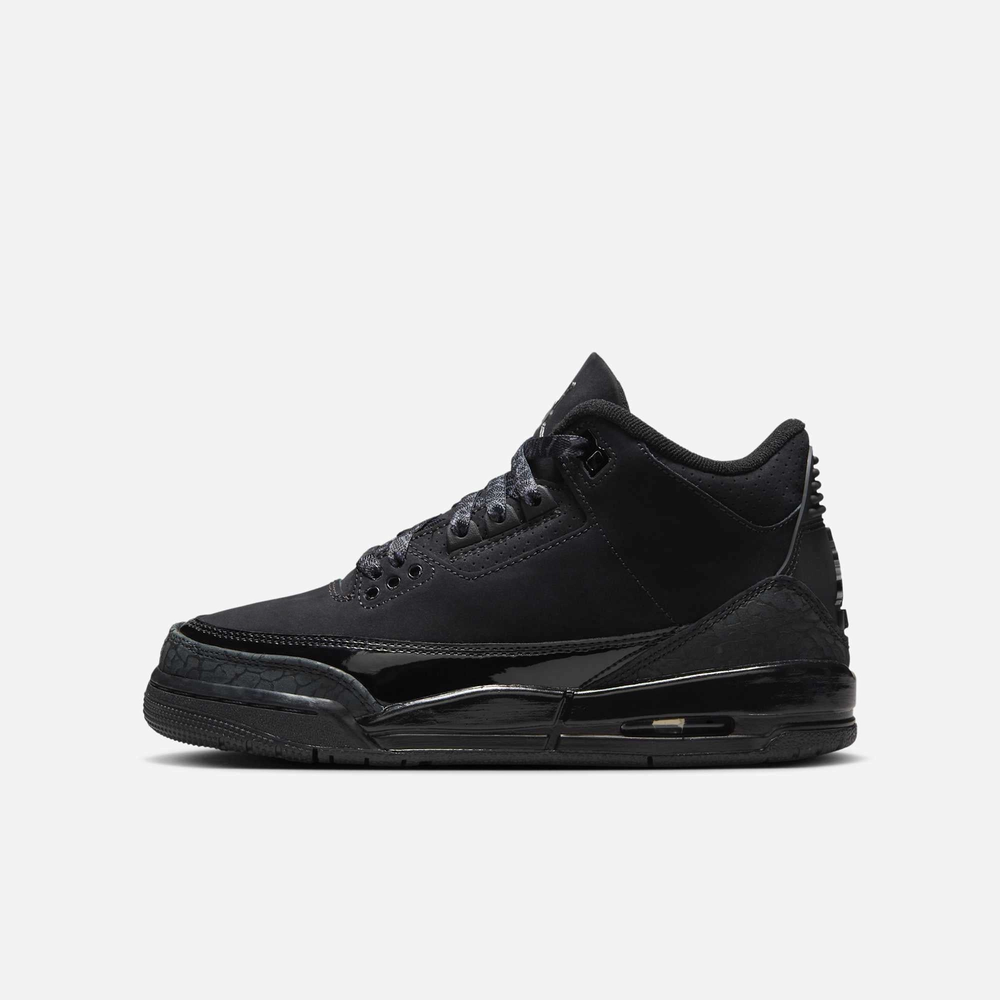 rhythmic fit (GS) Air Jordan 3 Retro 'Black Cat' (2025) DM0967-001 progressive outfit