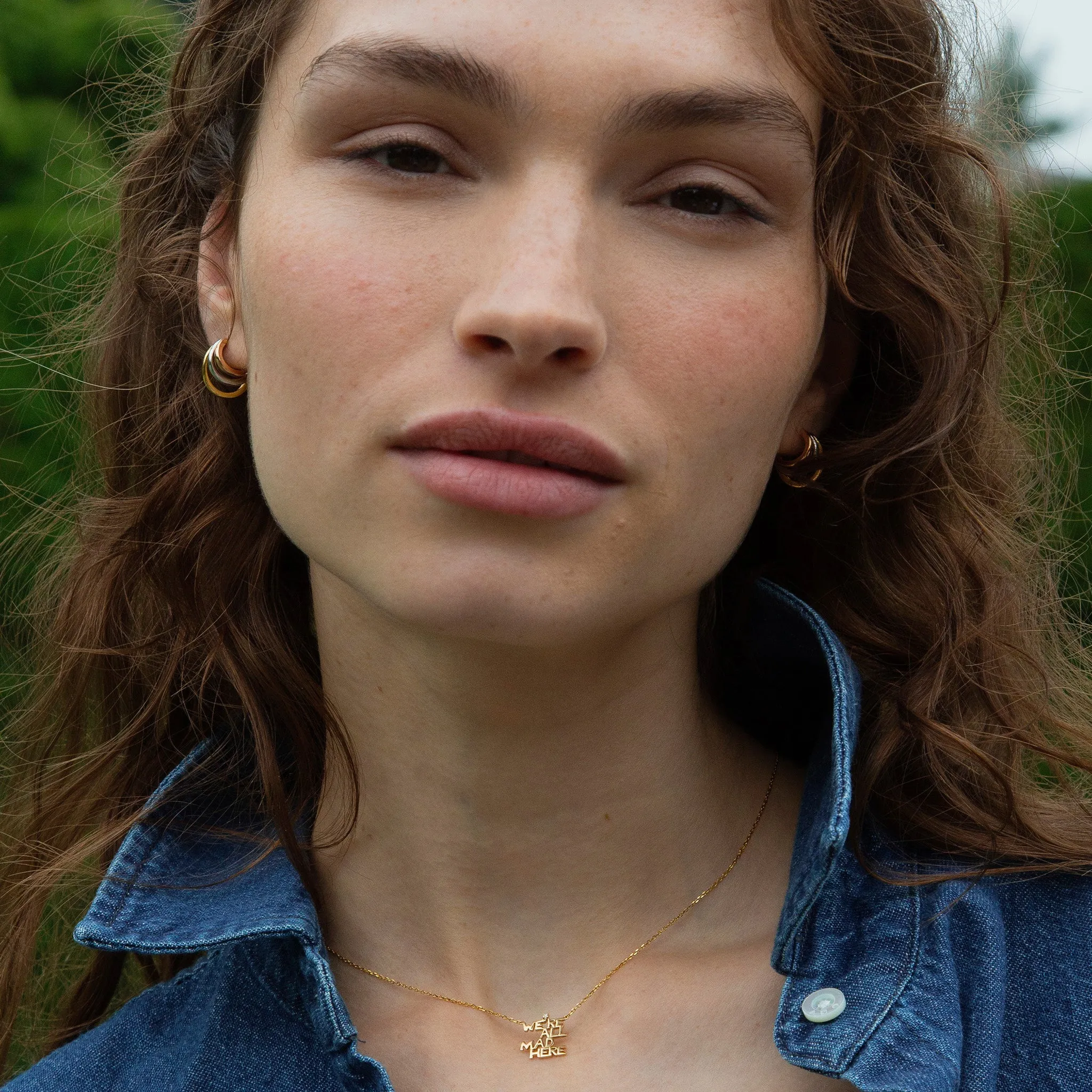 ??Rings of Saturn?? Earrings in 18K Yellow, Rose and White Gold