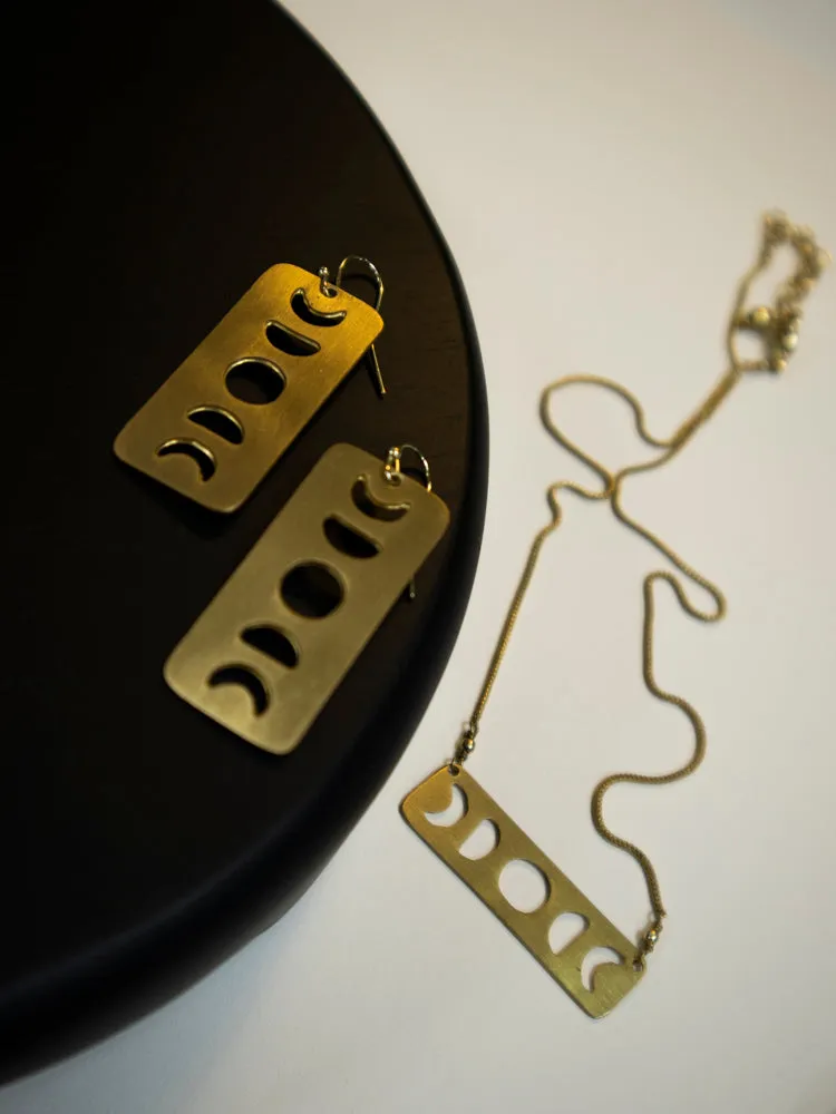 Satellite Earrings - Gold