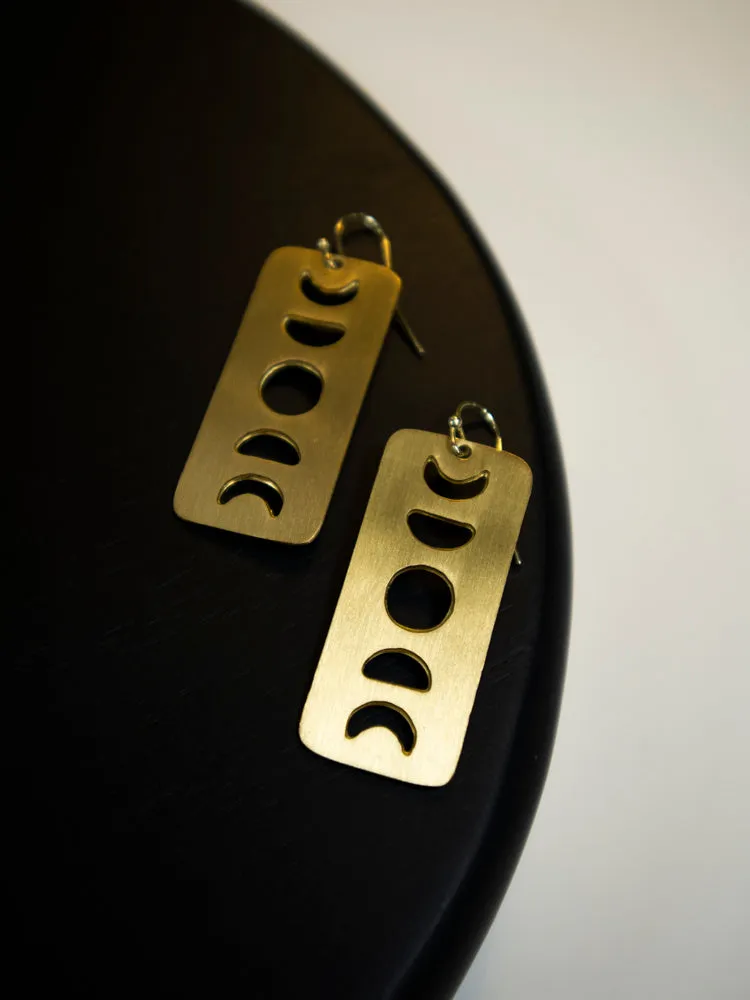 Satellite Earrings - Gold