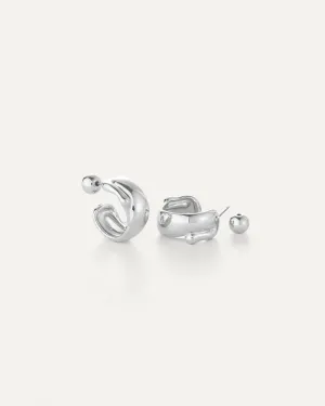 S??es Hoop Earrings