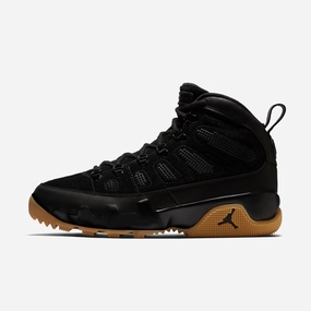 shift-mode (Men's) Air Jordan 9 Retro Boot NRG 'Black / Gum' (2017) AR4491-025 precision layers