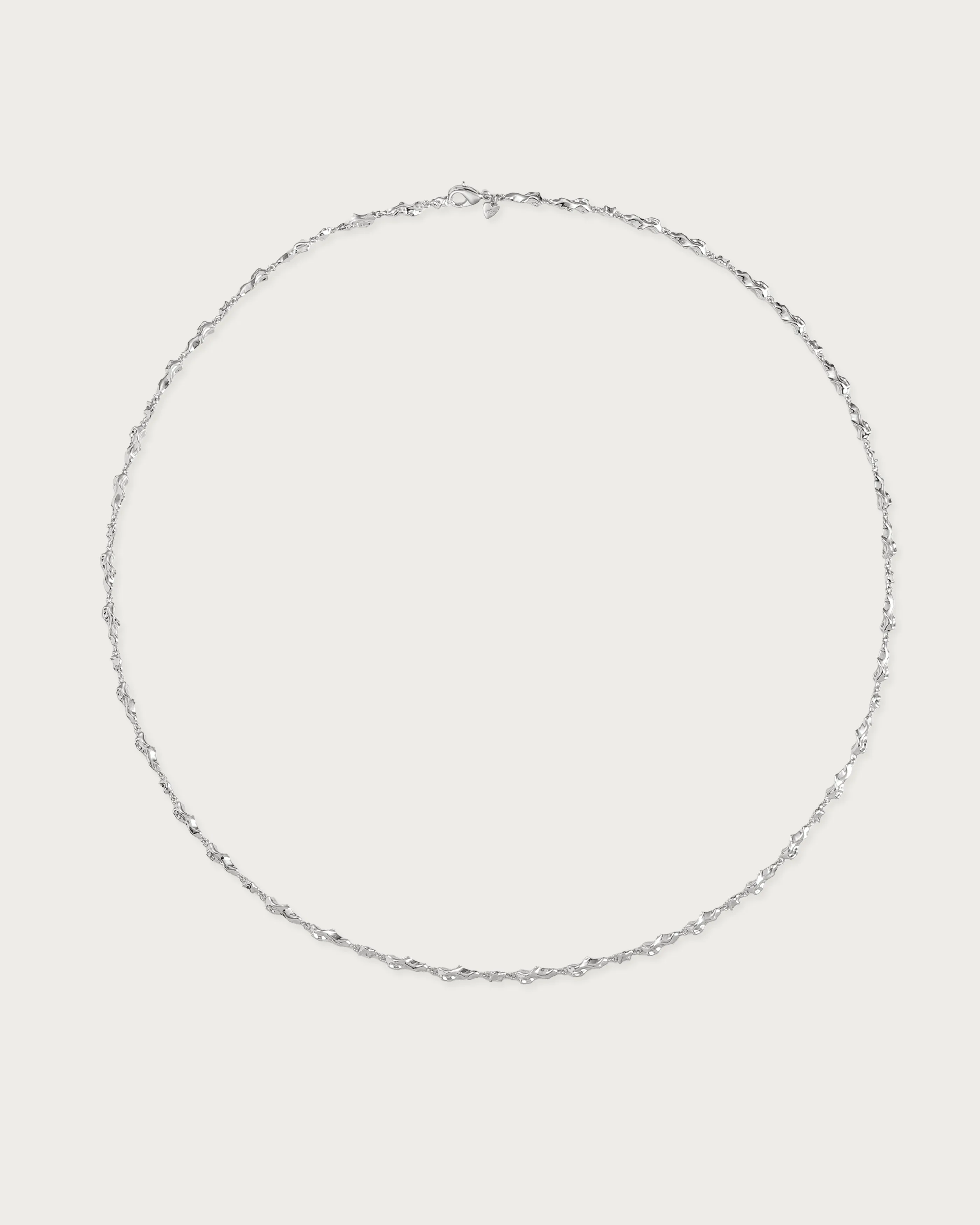 Silver Clusters Necklace