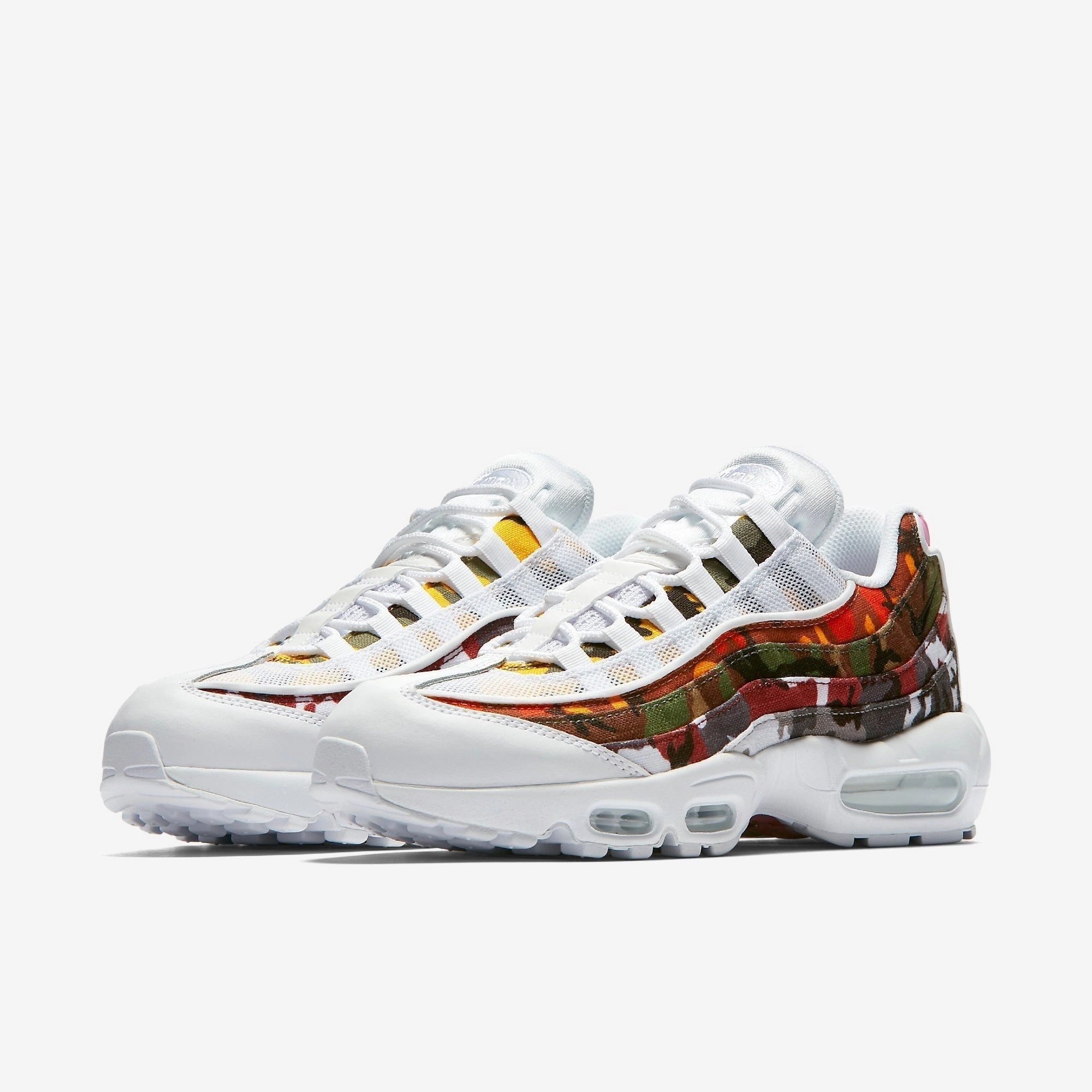 sleek comfortwear (Men's) Nike Air Max 95 ERDL Party 'White Camo' (2018) AR4473-100