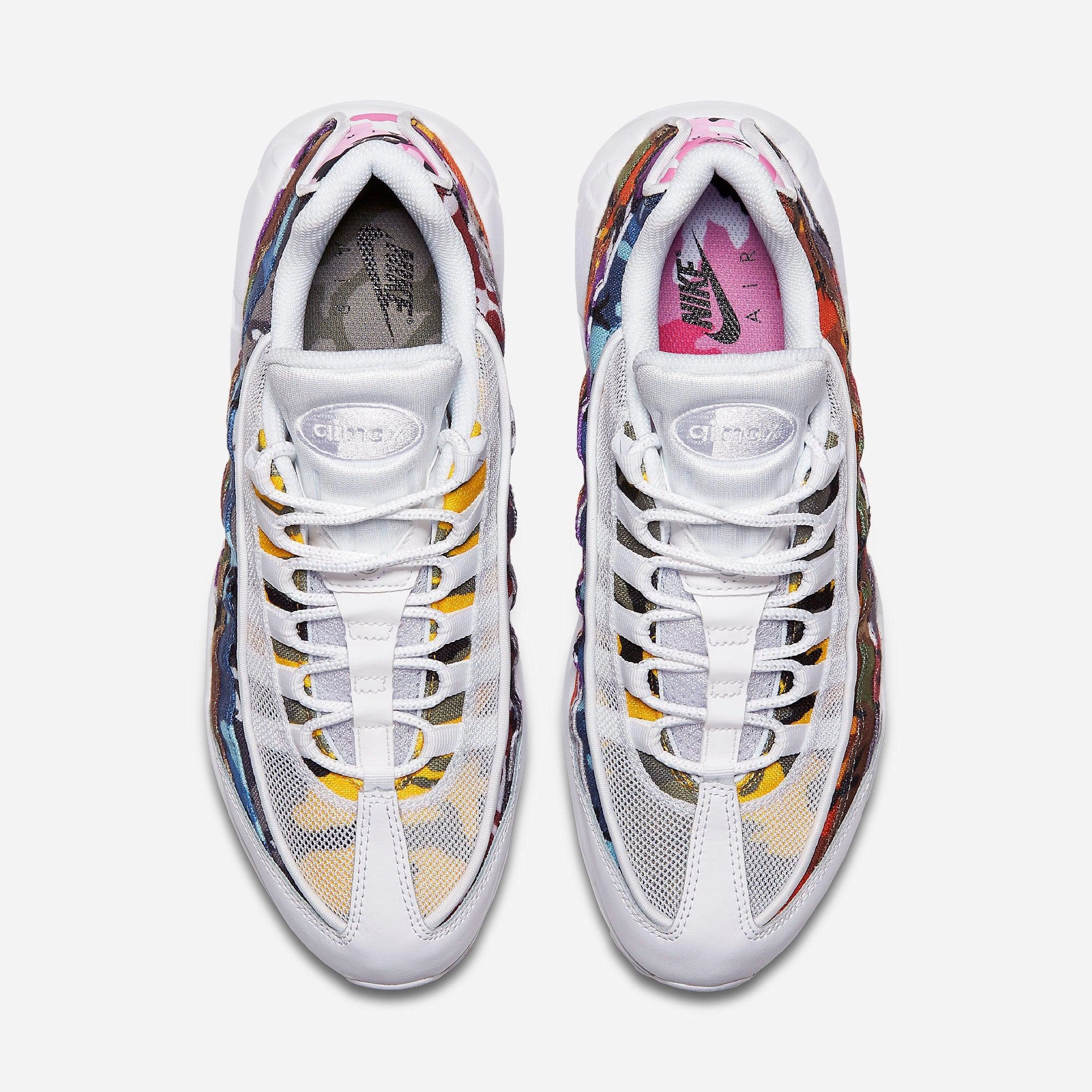sleek comfortwear (Men's) Nike Air Max 95 ERDL Party 'White Camo' (2018) AR4473-100