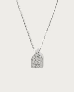 Snake Necklace in Silver