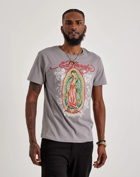 Spandex - incorporated fashion Ed Hardy Mary Rhinestone Tee Fashionable options