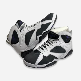 streamlined edge [NEW-CONDITIONAL: Size 13M / 14.5W] (Men's) Air Jordan 7 Retro 'Flint Grey' (2021) CU9307-100 purpose-led