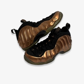 style without noise [PRE-LOVED: Size 9M / 10.5W] (Men's) Nike Air Foamposite One 'Copper' (2017) 314996-007 bold minimal