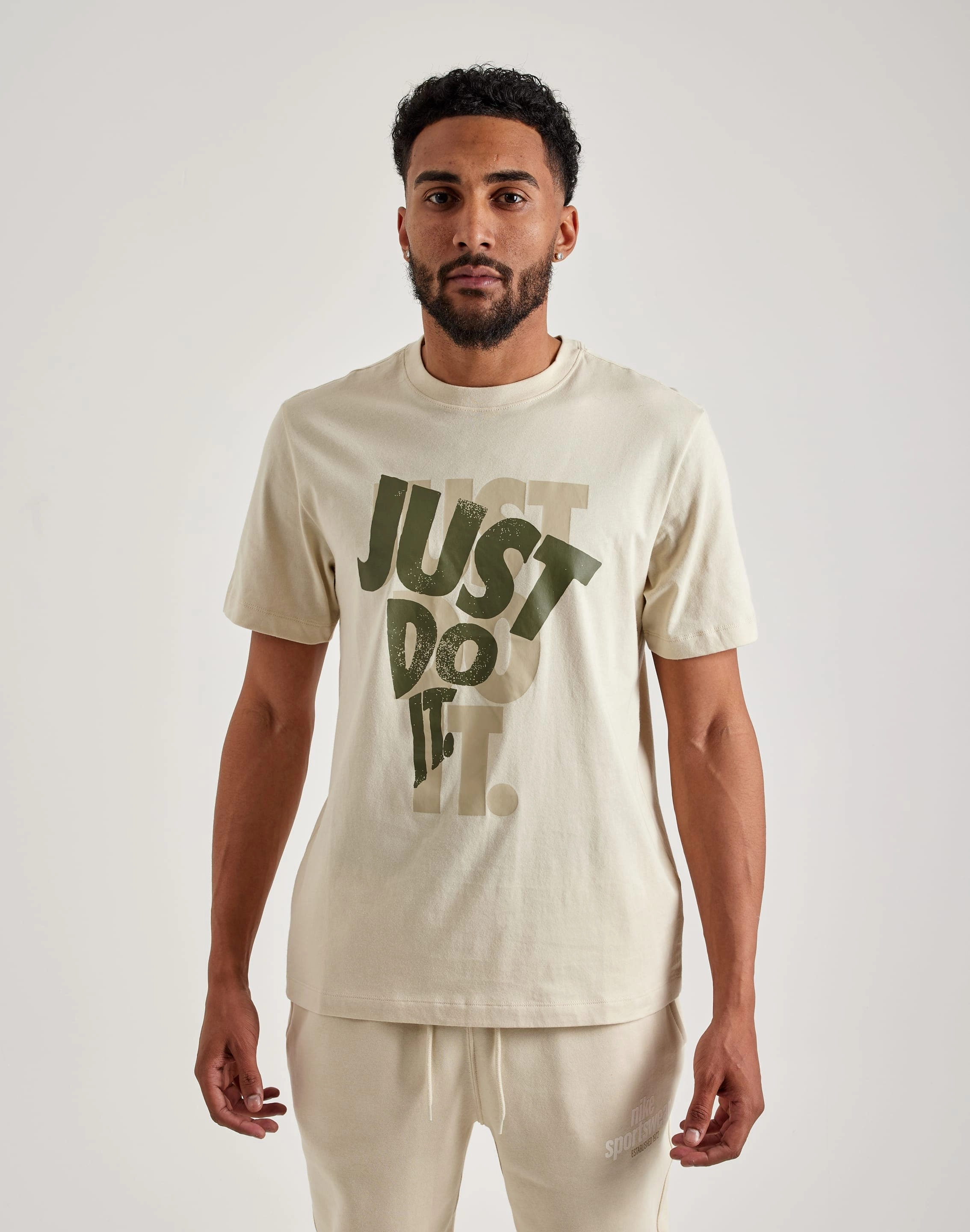 Stylish products Nike Just Do It Tee Fashion care (washing, ironing, etc.)