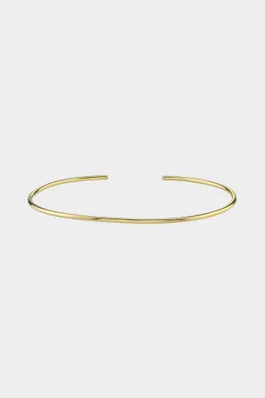 Subtle Classic Cuff, Yellow Gold
