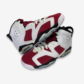 subtle evolution [NEW-CONDITIONAL: Size 5.5Y / 7W] (GS) Air Jordan 6 Retro 'Carmine' (2021) 384665-106 layer smart