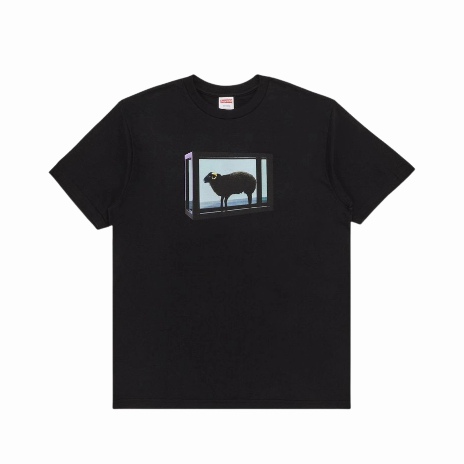 Supreme Damien Hirst Black Sheep Tee Black