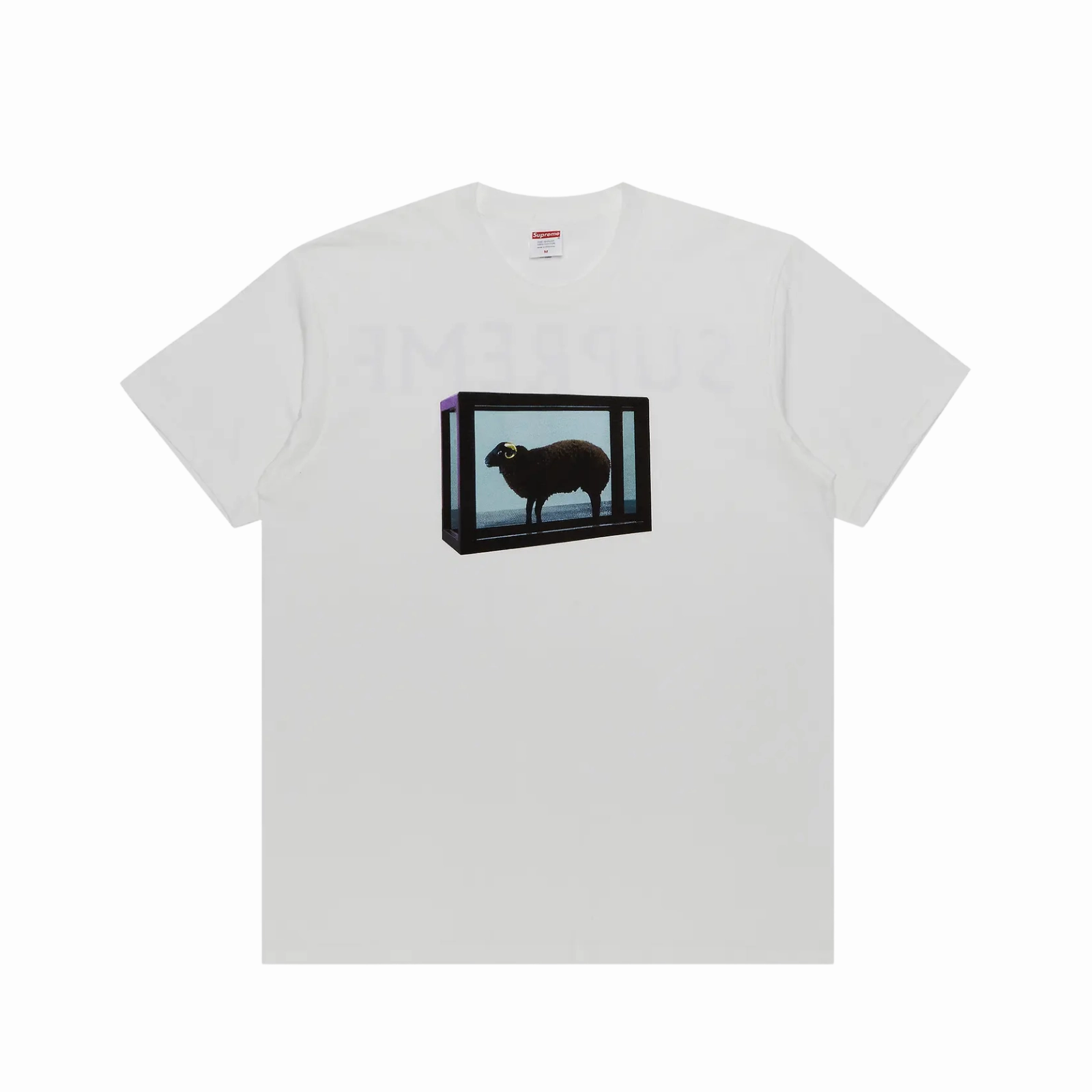 Supreme Damien Hirst Black Sheep Tee White