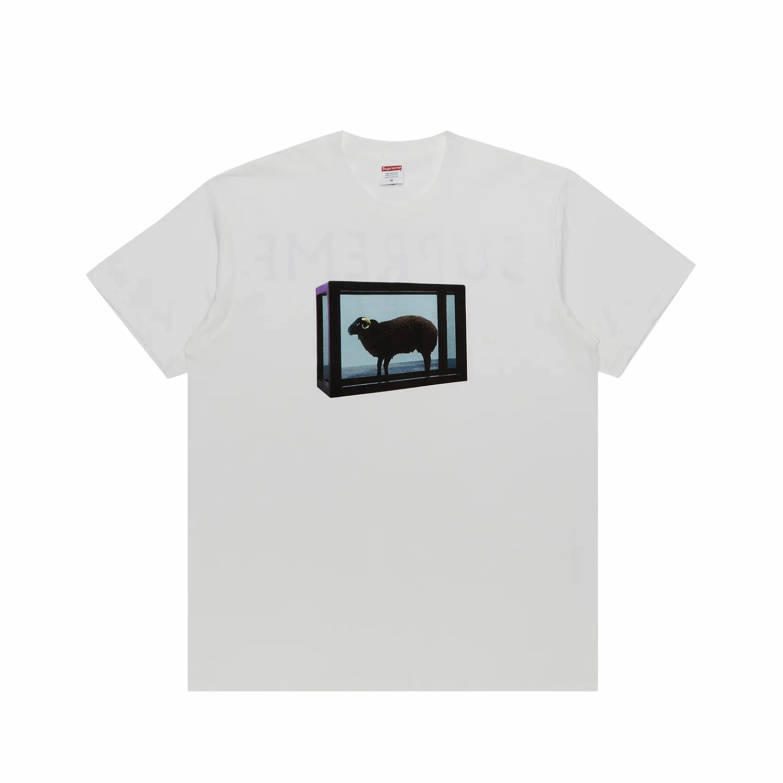 Supreme Damien Hirst Black Sheep Tee White