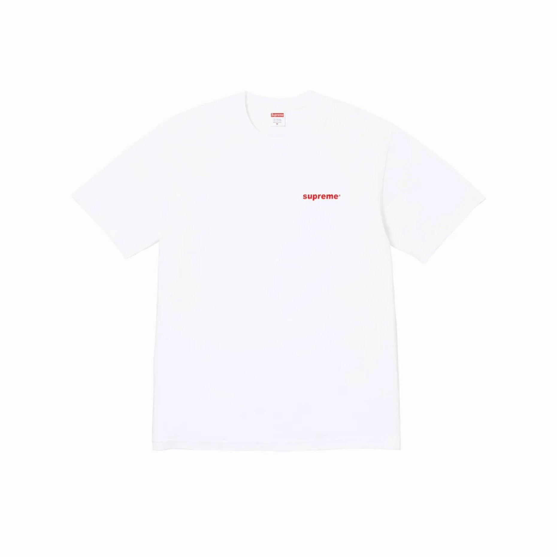 Supreme Fuck Money Tee White