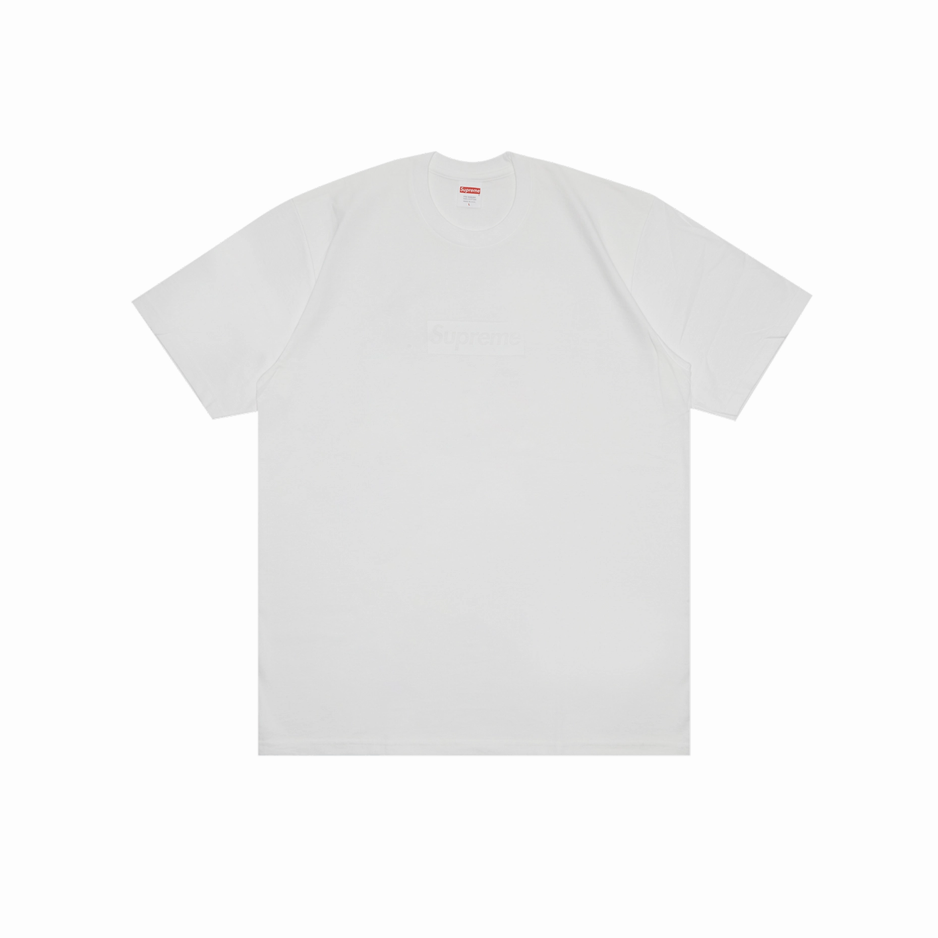 Supreme Tonal Box Logo Tee White