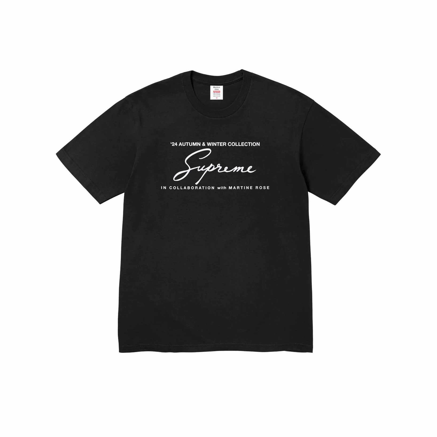 Supreme x Martine Rose Tee Black