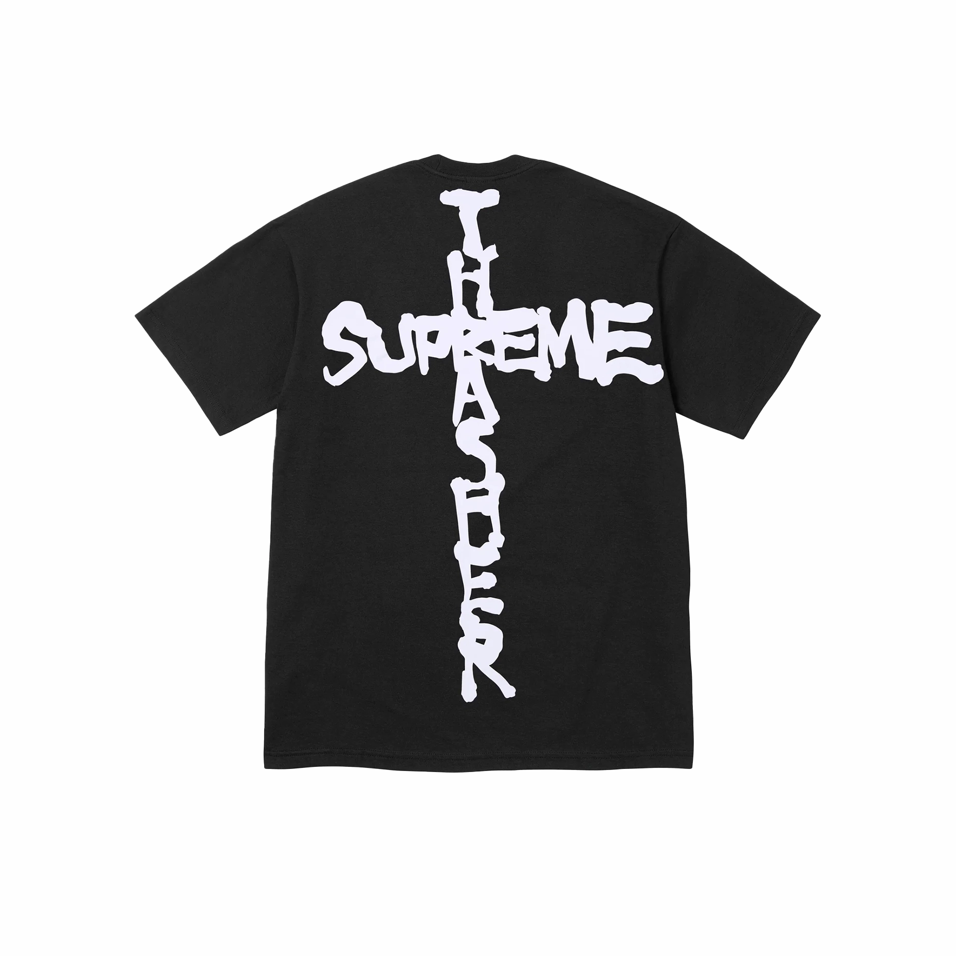 Supreme x Thrasher Cross Tee Black