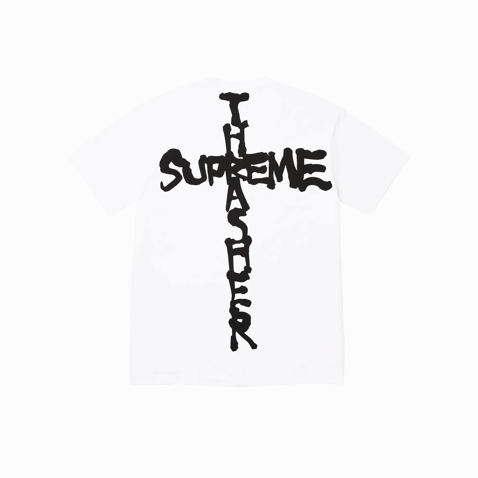 Supreme x Thrasher Cross Tee White