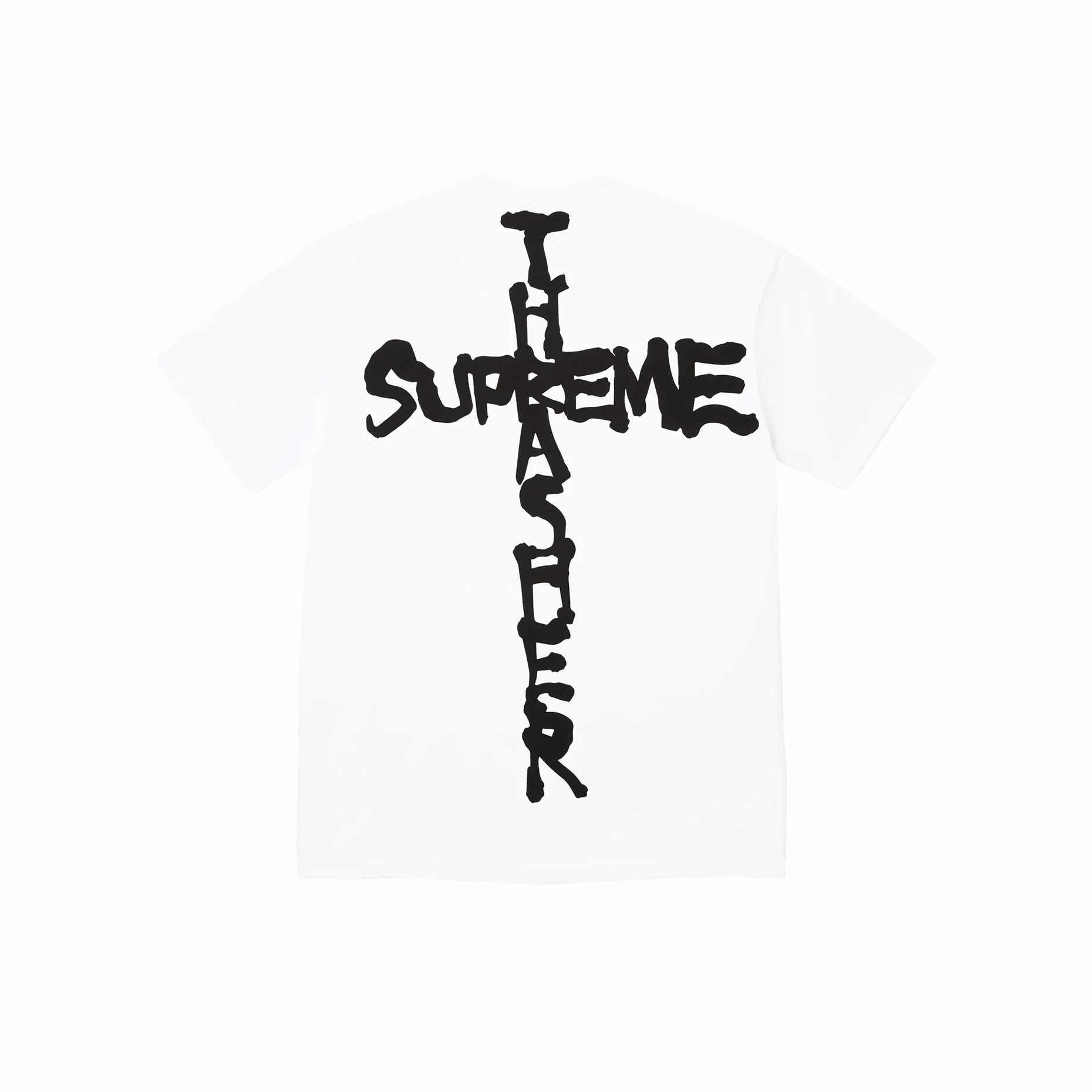 Supreme x Thrasher Cross Tee White