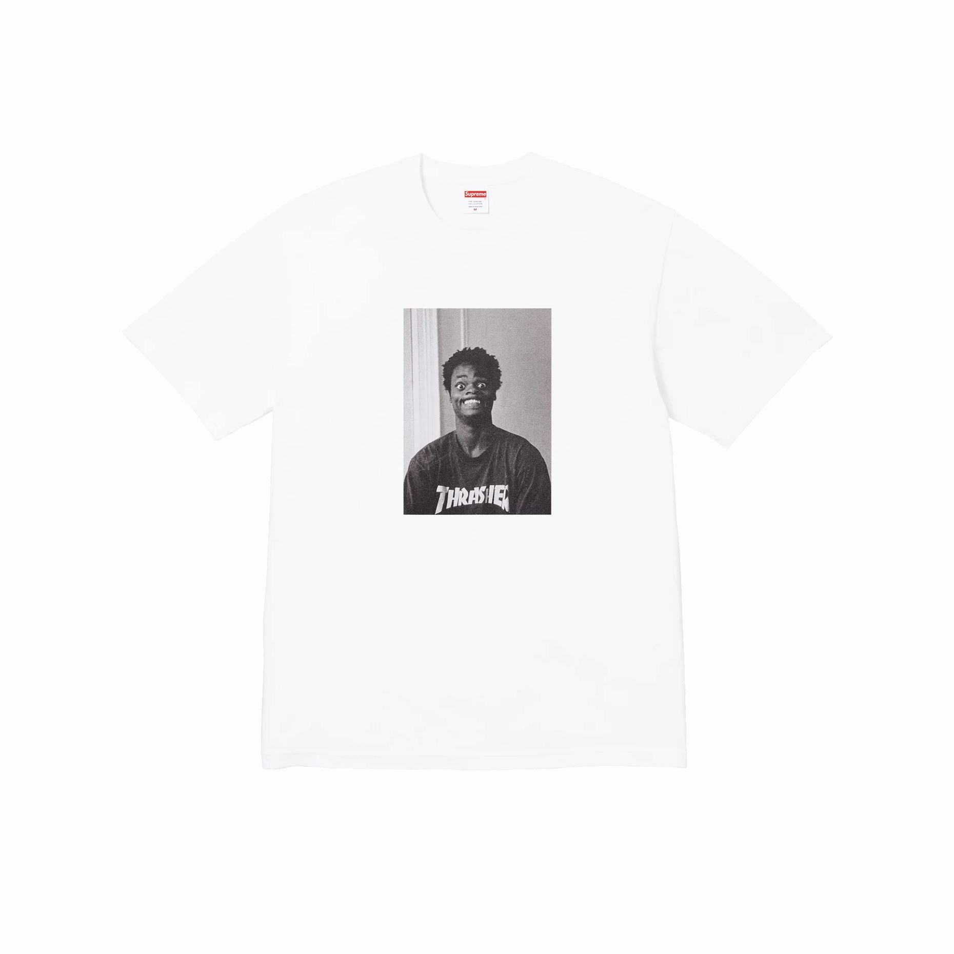 Supreme x Thrasher Harold Tee White