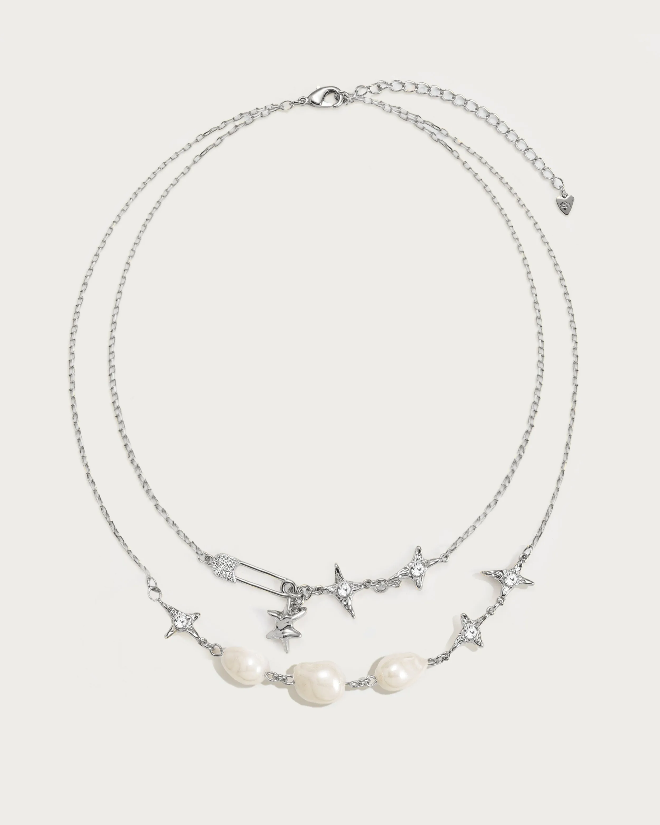 The Mellow Necklace in Silver