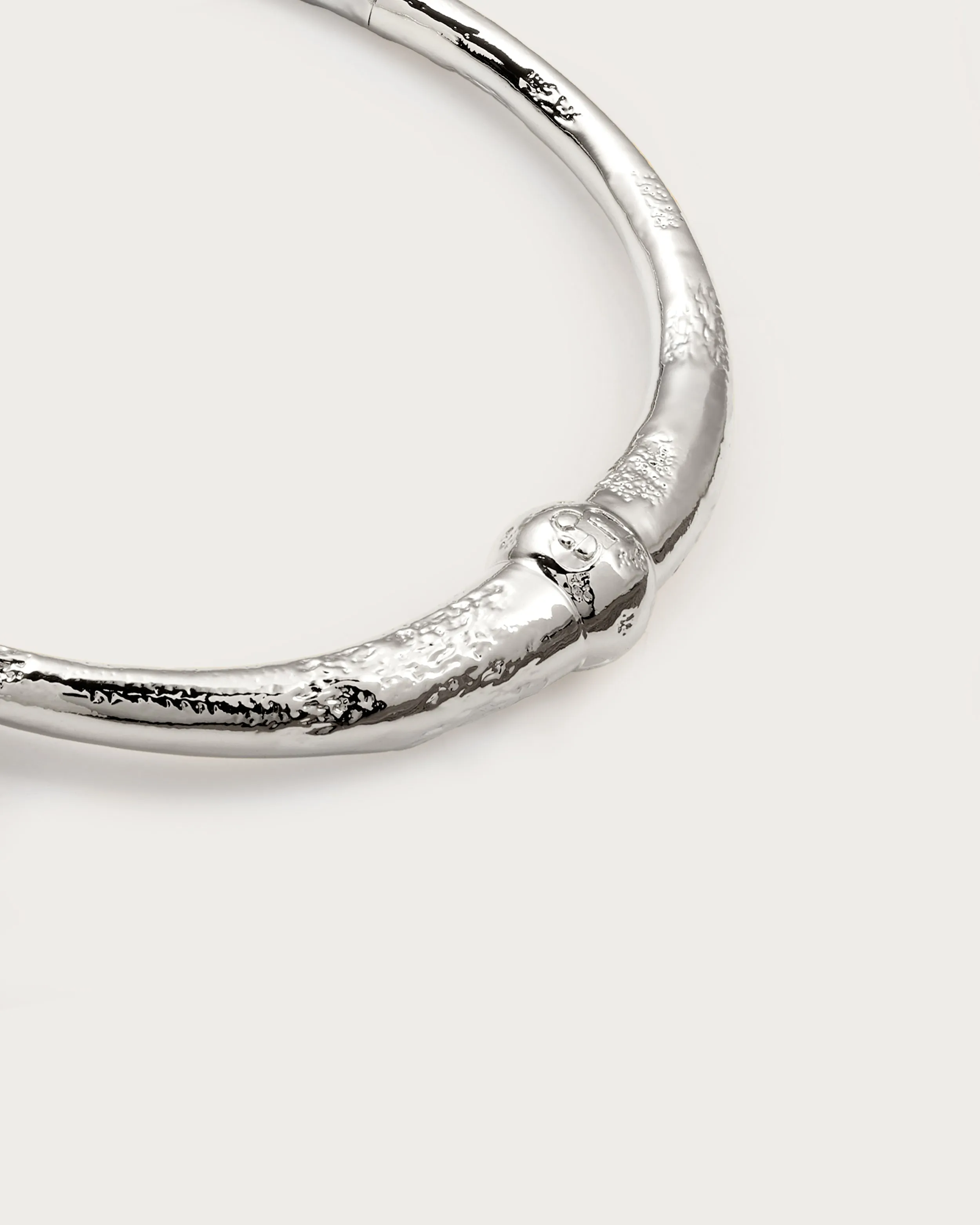 The Muse Choker in Silver