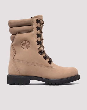 Timberland Timberland Premium Super Men's "Beige Nubuck" Waterproof Boot Silk - fabric fashion Fashion culture