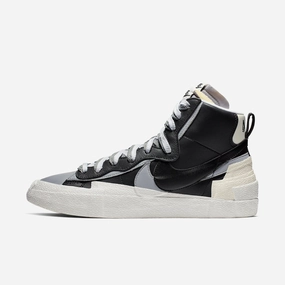 versatile build (Men's) Nike Blazer Mid x Sacai 'Black' (2019) BV0072-002 engineered profile