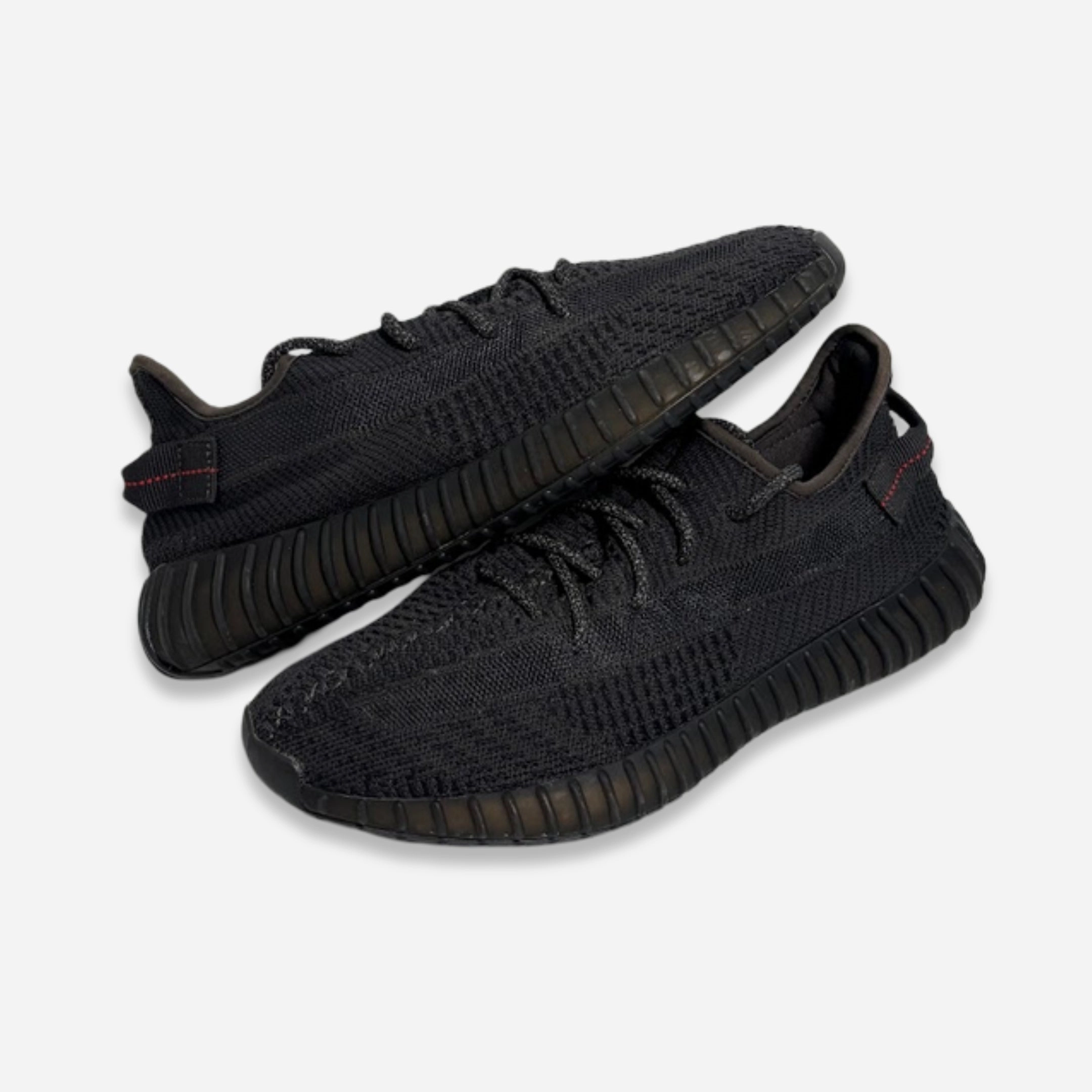 versatile gear [PRE-LOVED: Size 9M / 10W] (Men's) adidas Yeezy Boost 350 V2 'Triple Black Static' (Non Reflective) (2019) FU9006 quiet fit