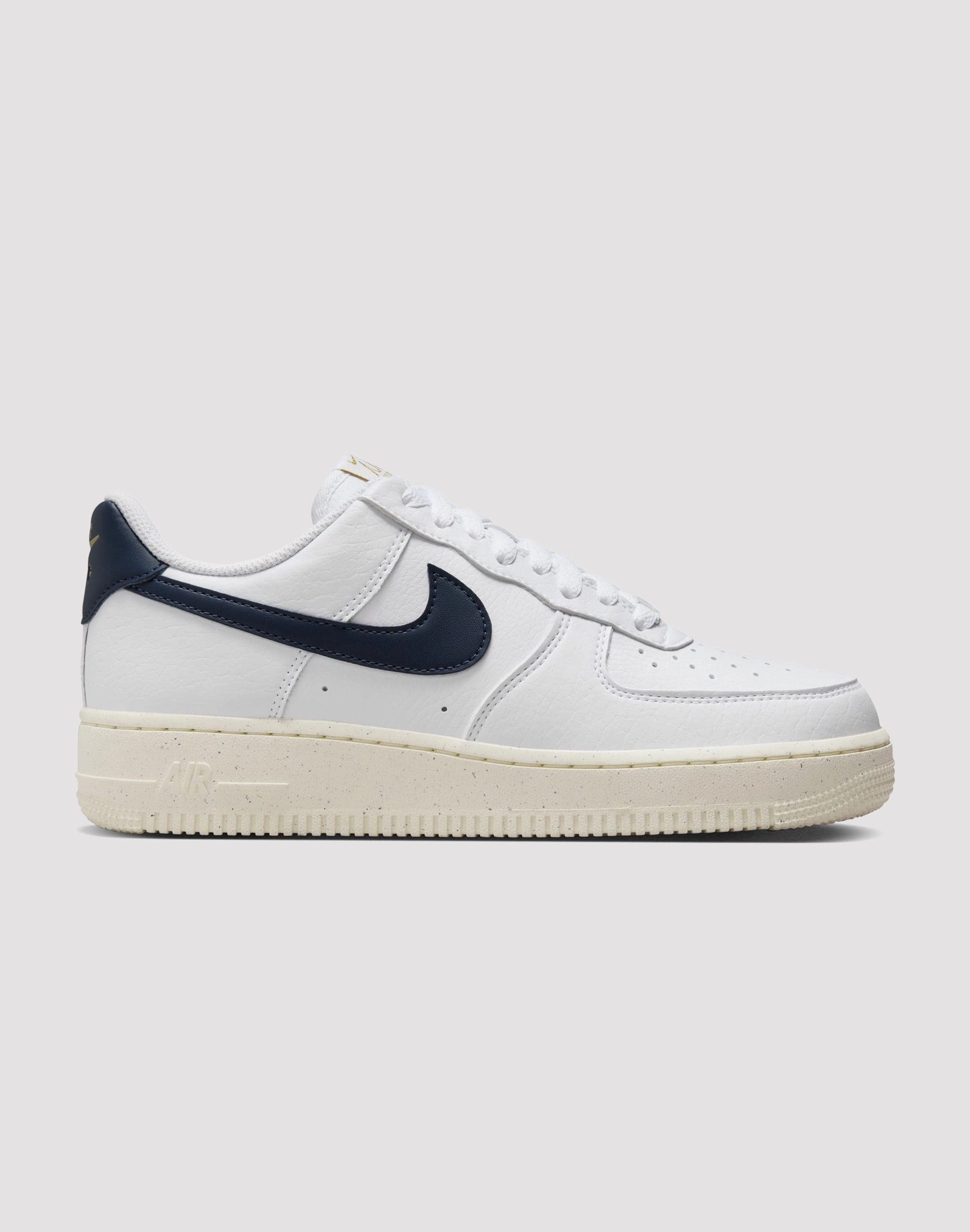 Vintage - inspired fashion Nike Air Force 1 '07 Next Nature "Obsidian" Sustainable fashion practices