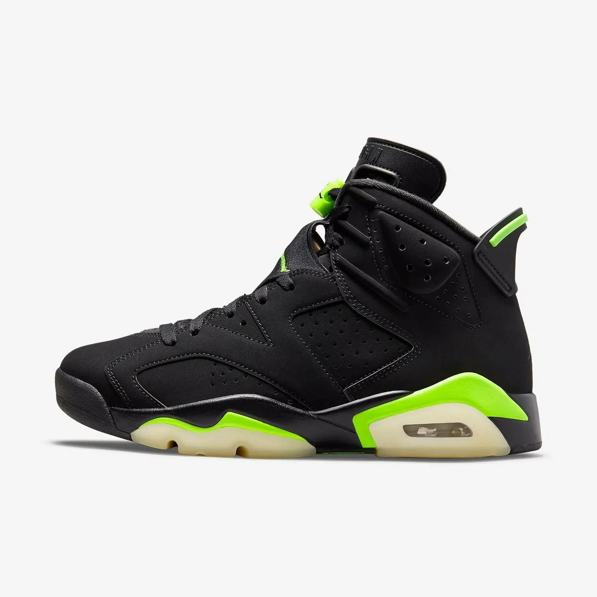 wear anywhere (Men's) Air Jordan 6 Retro 'Black / Electric Green' (2021) CT8529-003 adaptive aesthetic