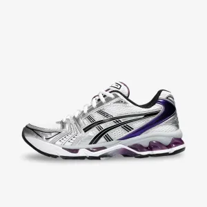 (Women's) ASICS Gel Kayano 14 'White / Dark Grape' (2023) 1202A056-111 essentials in motion uncomplicated fit