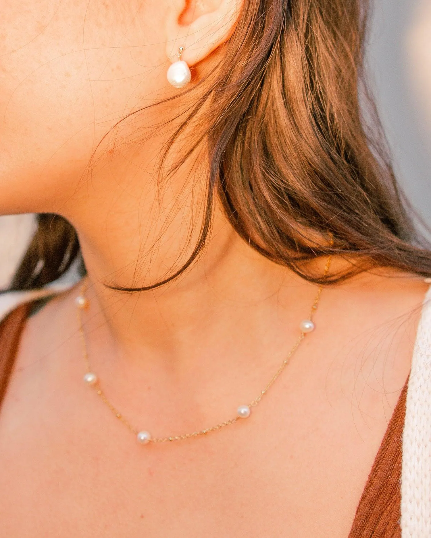 Yumi Freshwater Pearl Necklace